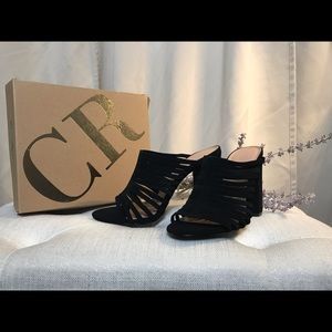 Charlotte Russe: Strappy Mule Sandals, Size 9